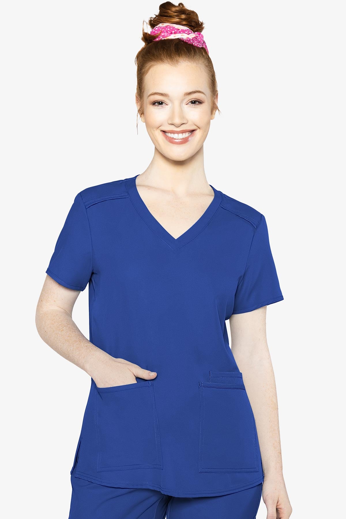 Med Couture Top (Royal Blue)