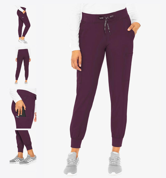 Med Couture Joggers (Wine)