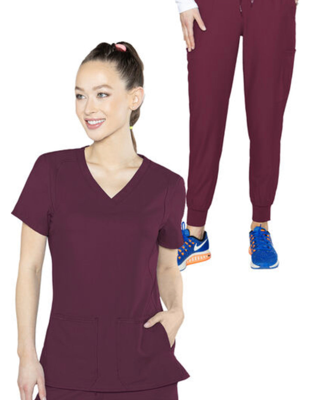 Med Couture Joggers (Wine)