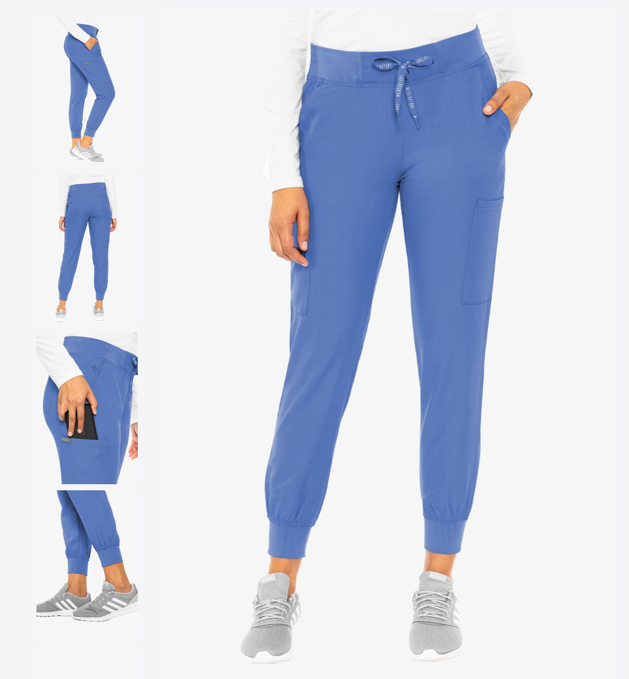 Med Couture Joggers (Ceil Blue)