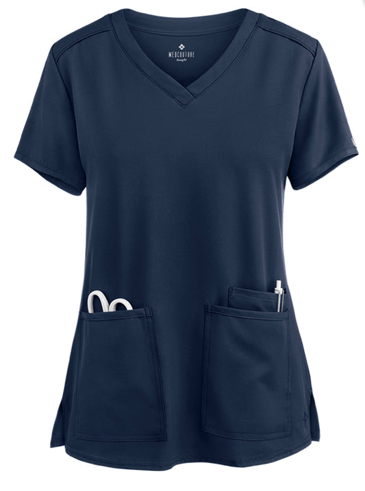 Med Couture Top (Navy)