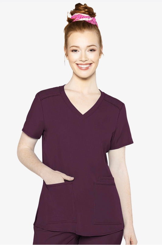 Med Couture Top (Wine)